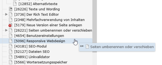 Move Pages onto Page