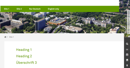 Fallbacktype Fallback - Site 1 - Englisch