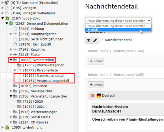 Detailseiten übersetzen Screenshot